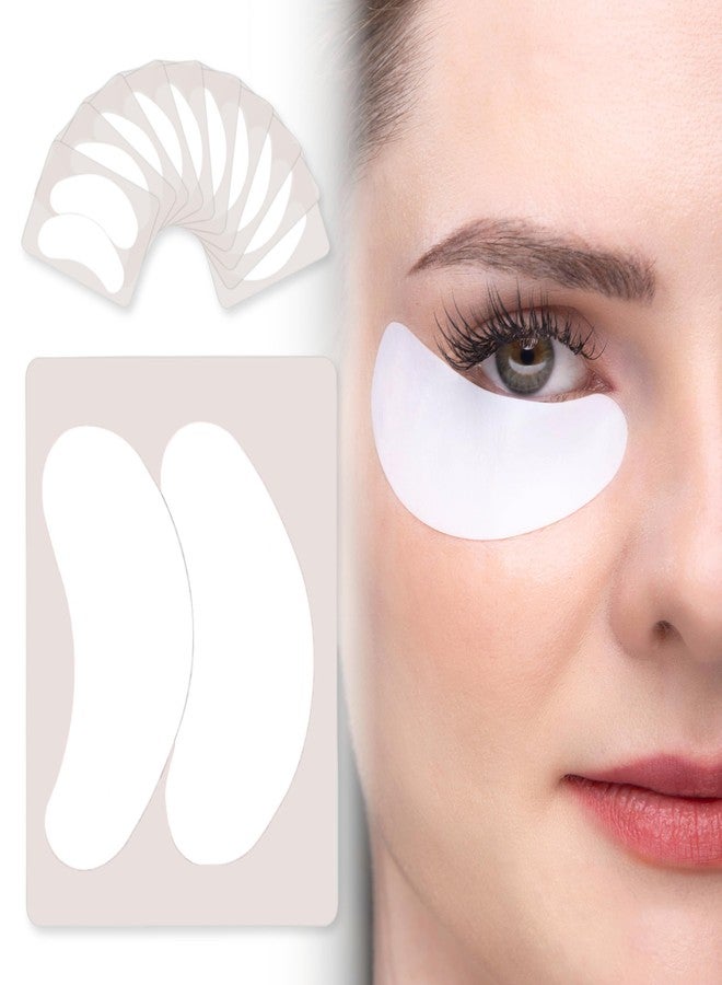 Curacoro Biogel Eye Pads for Lash Extensions, Soft Sticky Under Eye Patches for Sensitive Skin, Eyelash Perm Lamination, Lash Extension Remover Supplies (10 Pairs) - Image 1
